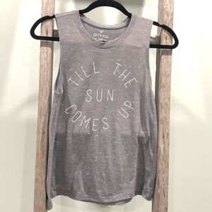 American Eagle Soft & Sexy Graphic Tank Top XS